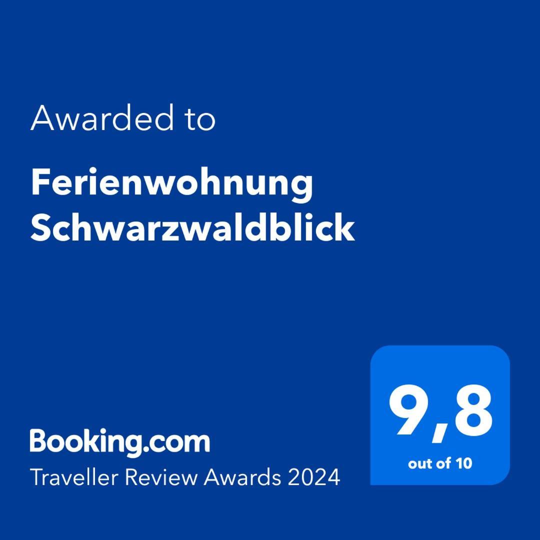 Ferienwohnung Schwarzwaldblick Bad Rippoldsau-Schapbach Екстер'єр фото
